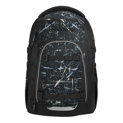 COOCAZOO Schulrucksack MATE 30 x 44 x 23 cm (B x H x T) Polyester schwarz/weiß Reflective Splash