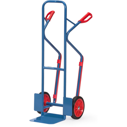 fetra Sackkarre 58 x 130 x 62,3 cm (B x H x T) 300kg Stahl, pulverbeschichtet blau