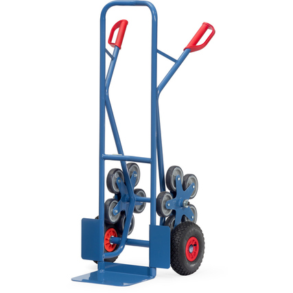 fetra Treppensackkarre 59 x 130 x 74,7 cm (B x H x T) 200kg Stahl, pulverbeschichtet