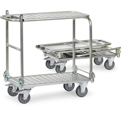 fetra Transportwagen 62 x 93 x 108 cm (B x H x L) 200kg 27kg 2 Etagen