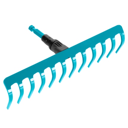 GARDENA Aufsatz Teleskopstiel combisystem Rechen Zubehör erforderlich erforderliches Zubehör: GARDENA Teleskopstiel Combisystem 03719-20 Stahl