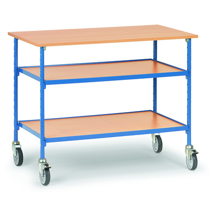 fetra Transportwagen 112 x 91 x 65 cm (B x H x L) 150kg 42kg 3 Etagen