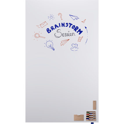 Legamaster Whiteboard WALL-UP 119,5 x 200 cm (B x H) Produktbild pa_anwendungsbeispiel_1 XL