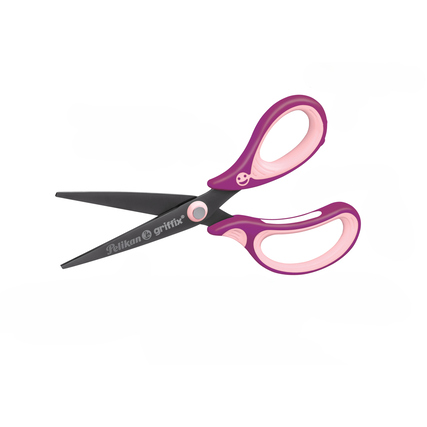 Pelikan Bastelschere griffix® asymmetrisch, gerade, Langauge 150 mm sweet berry Rechtshänder Produktbild pa_produktabbildung_2 XL