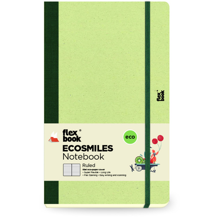 flexbook Notizbuch Ecosmiles kiwi Produktbild pa_produktabbildung_1 XL