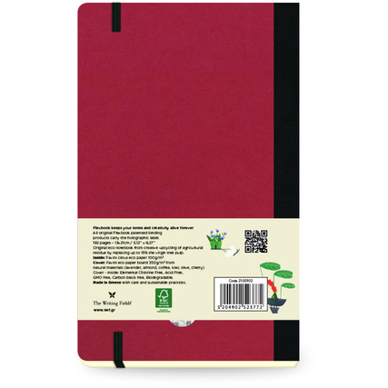 flexbook Notizbuch Ecosmiles cherry Produktbild pa_produktabbildung_3 XL
