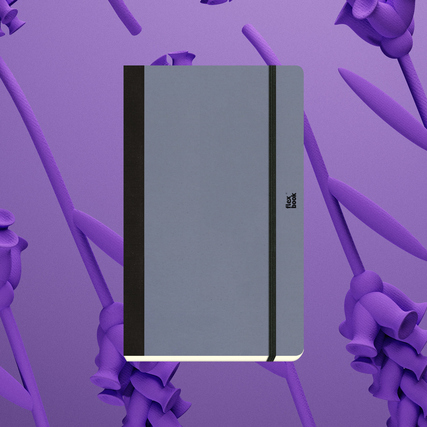 flexbook Notizbuch Ecosmiles lavender Produktbild pa_ohnedeko_1 XL