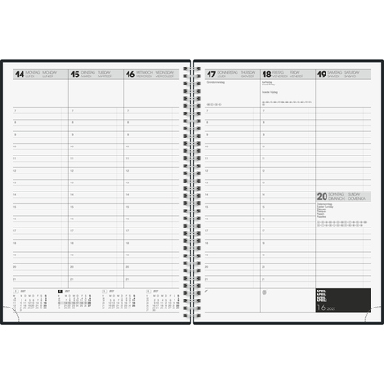 BRUNNEN Buchkalender 781 2027 Produktbild pa_produktabbildung_2 XL