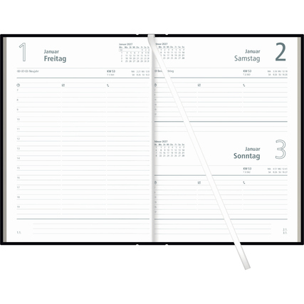 Soennecken Buchkalender DIN A5 2027 Produktbild pa_produktabbildung_1 XL