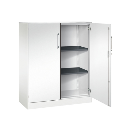 C+P Flügeltürenschrank Asisto 1.000 x 1.310 x 435 mm (B x H x T) verkehrsweiß Produktbild pa_produktabbildung_2 XL