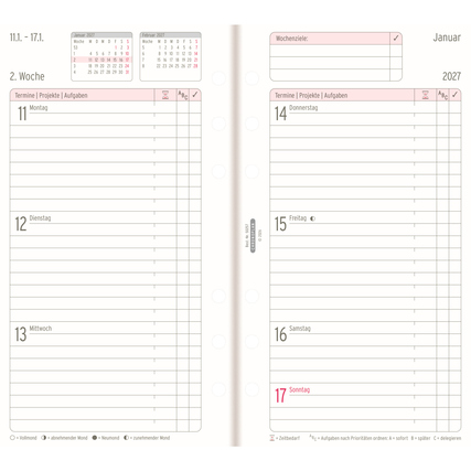 Chronoplan Einlage Kalender Midi 2027 Produktbild pa_produktabbildung_2 XL
