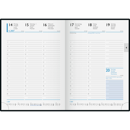 Glocken Buchkalender 2027 Produktbild pa_produktabbildung_2 XL