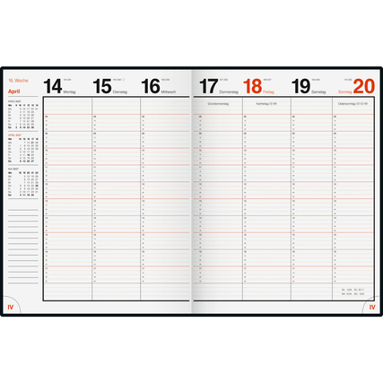 rido/idé Buchkalender magnum 2027 Produktbild pa_produktabbildung_2 XL