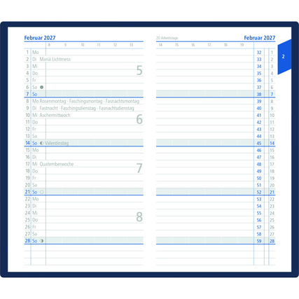 ZETTLER Taschenkalender 2027 Produktbild pa_produktabbildung_4 XL
