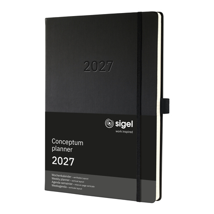 SIGEL Buchkalender Conceptum 2027 Produktbild pa_produktabbildung_1 XL