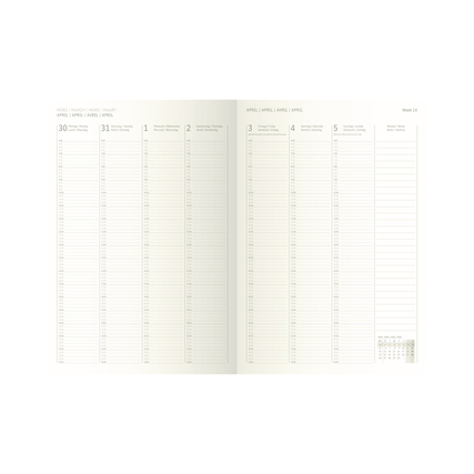 SIGEL Buchkalender Conceptum 2027 Produktbild pa_produktabbildung_3 XL