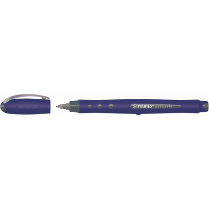 STABILO® Tintenroller worker+ medium NatureCOLORS Wildflower preußischblau Produktbild pa_produktabbildung_1 XL