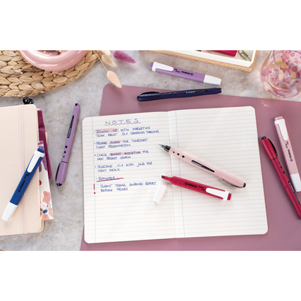 STABILO® Textmarker swing cool NatureCOLORS Wildflower rouge Produktbild pa_ohnedeko_1 XL