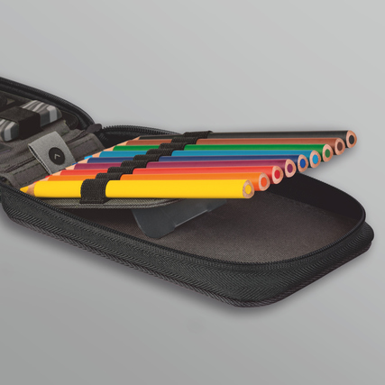 BRUNNEN Federmäppchen s'maepp Colour Code *Reißverschluss* onyx Produktbild pa_produktabbildung_4 XL