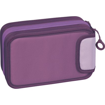 BRUNNEN Federmäppchen s'maepp Colour Code 3 Reißverschlüsse lila Produktbild pa_produktabbildung_2 XL