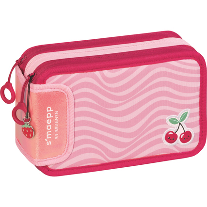 BRUNNEN Federmäppchen s'maepp 3 Reißverschlüsse Fruity Love Produktbild pa_produktabbildung_1 XL