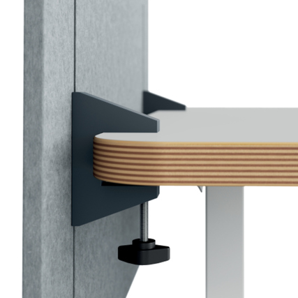 Leitz Tischtrennwand höhenverstellbar 60 x 70 cm (B x H) Produktbild pa_ohnedeko_1 XL