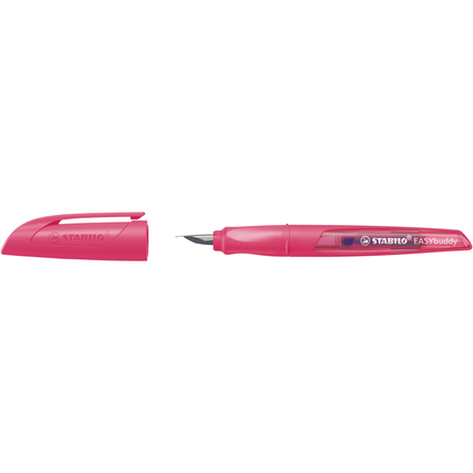STABILO® Füllfederhalter EASYbuddy® NEON Links- und Rechtshänder M (Medium) neonpink Produktbild pa_produktabbildung_1 XL