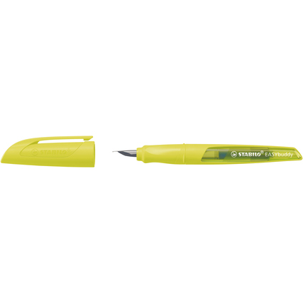 STABILO® Füllfederhalter EASYbuddy® NEON LH (Linkshänder) neongelb Produktbild pa_produktabbildung_1 XL