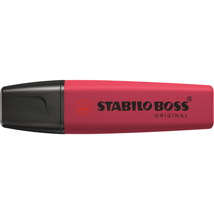 STABILO® Textmarker BOSS® ORIGINAL NatureCOLORS Wildflower burgunderrot Produktbild pa_produktabbildung_2 XL