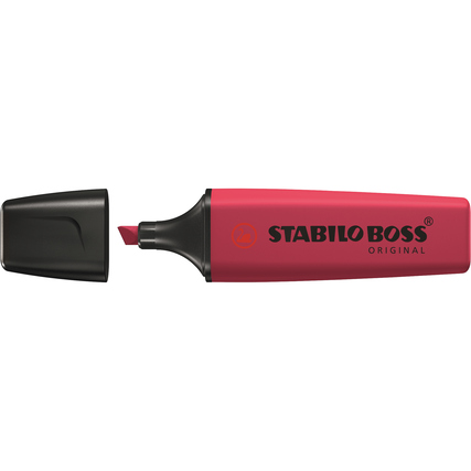 STABILO® Textmarker BOSS® ORIGINAL NatureCOLORS Wildflower burgunderrot Produktbild pa_produktabbildung_1 XL