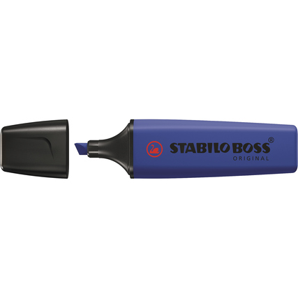 STABILO® Textmarker BOSS® ORIGINAL NatureCOLORS Wildflower ultramarinblau Produktbild pa_produktabbildung_1 XL