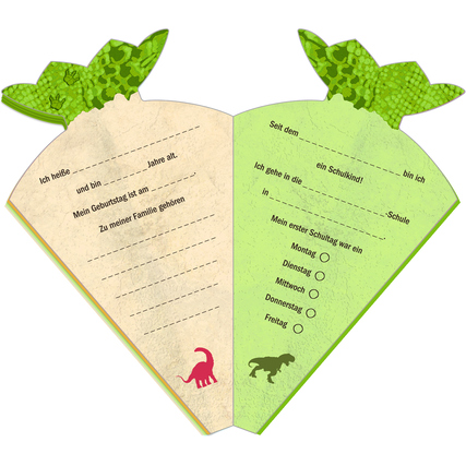 Coppenrath Mal- und Eintragbuch Viel Spaß in der Schule! T-Rex World Produktbild pa_produktabbildung_2 XL
