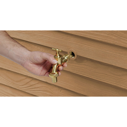 Garantia Regentonne WOODY lightwood Produktbild pa_anwendungsbeispiel_1 XL