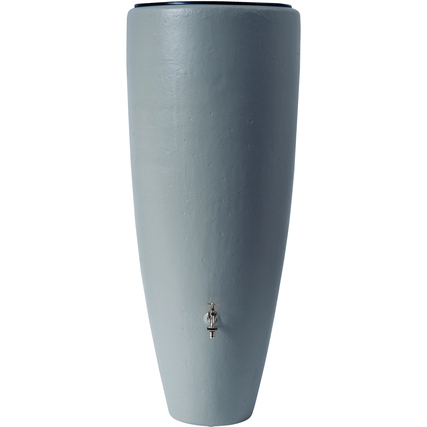 Garantia Regentonne 2in1 62 x 145 x 32 cm (B x H x T) 300l Polyethylen, 100 % recycelt zinkgrau