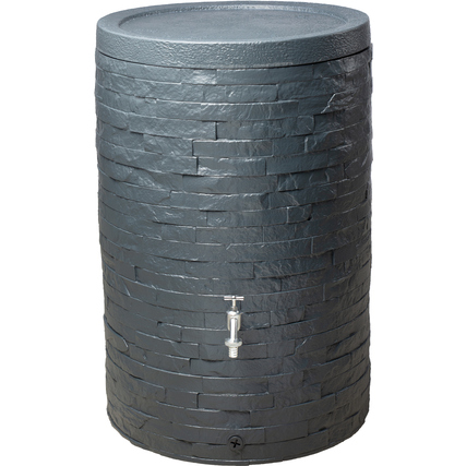 Garantia Regentonne MURO 60 x 93 x 60 cm (B x H x T) 260l Polyethylen, 100 % recycelt graphit