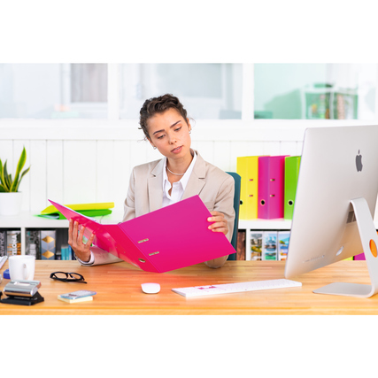 HERMA Ordner NEON pink Produktbild pa_ohnedeko_2 XL