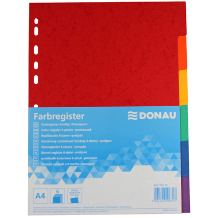 DONAU Ordnerregister DIN A4 Produktbild pa_produktabbildung_1 XL