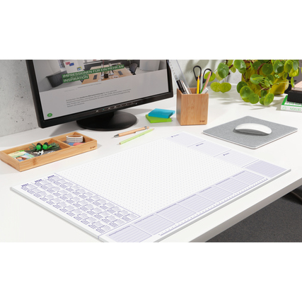 SIGEL Schreibunterlage Lilac mit Kalender 3 Jahre Produktbild pa_ohnedeko_1 XL