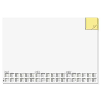 SIGEL Schreibunterlage Memo mit Kalender 3 Jahre Produktbild pa_produktabbildung_1 XL