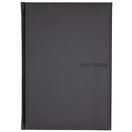GÜSS® Buchkalender 2027 DIN A4 1 Tag/1 Seite Tucson schwarz