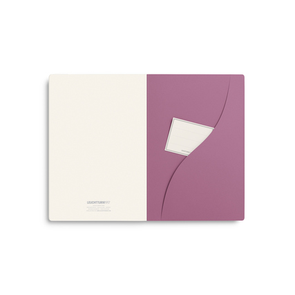 LEUCHTTURM 1917 Notizbuch Jottbook pur 3 St./Pack. *DIN A5* *blanko* dusty rose Produktbild pa_anwendungsbeispiel_3 XL