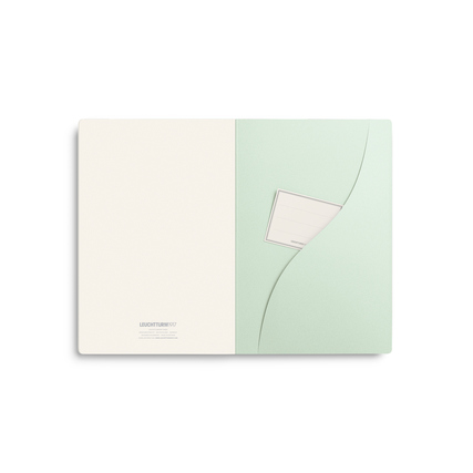 LEUCHTTURM 1917 Notizbuch Jottbook pur 3 St./Pack. *DIN A5* *blanko* mint green Produktbild pa_anwendungsbeispiel_3 XL