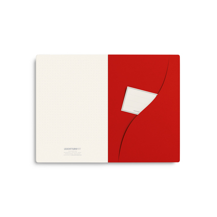 LEUCHTTURM 1917 Notizbuch Jottbook pur 3 St./Pack. DIN A5 punktkariert (dotted) cherry Produktbild pa_anwendungsbeispiel_3 XL