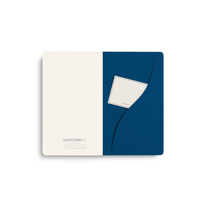 LEUCHTTURM 1917 Notizbuch Jottbook pur 3 St./Pack. DIN A6 blanko indigo Produktbild pa_anwendungsbeispiel_3 XL