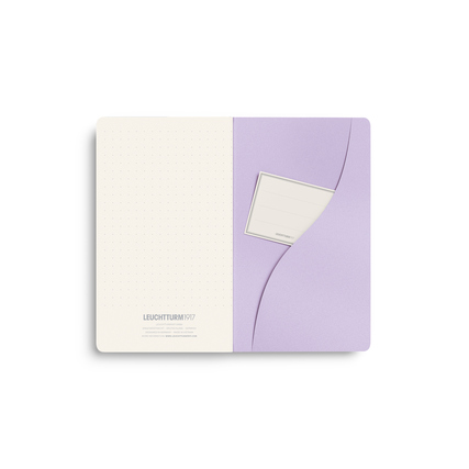 LEUCHTTURM 1917 Notizbuch Jottbook pur 3 St./Pack. *DIN A6* *punktkariert (dotted)* lilac Produktbild pa_anwendungsbeispiel_3 XL
