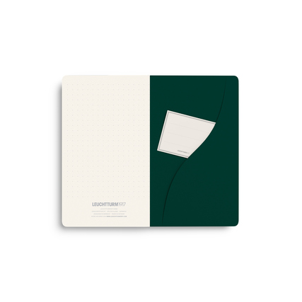 LEUCHTTURM 1917 Notizbuch Jottbook pur 3 St./Pack. DIN A6 punktkariert (dotted) forest green Produktbild pa_anwendungsbeispiel_3 XL