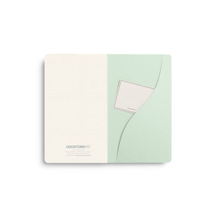LEUCHTTURM 1917 Notizbuch Jottbook pur 3 St./Pack. DIN A6 punktkariert (dotted) mint green Produktbild pa_anwendungsbeispiel_3 XL