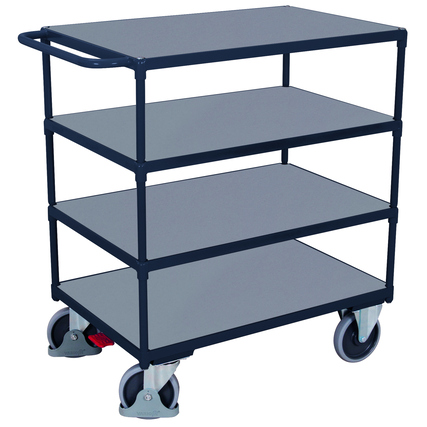 VARIOfit Transportwagen 119 x 123,5 x 70 cm (B x H x T) 500kg 74,5kg 4 Etagen