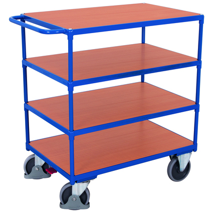 VARIOfit Transportwagen 139 x 123,5 x 80 cm (B x H x T) 500kg 87,5kg 4 Etagen