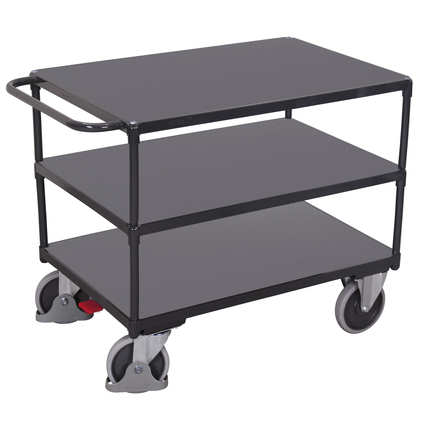 VARIOfit Transportwagen 139 x 92 x 80 cm (B x H x T) 500kg 67,5kg 3 Etagen